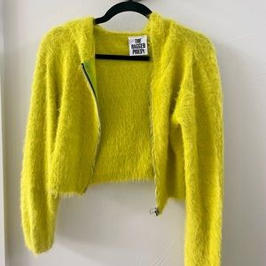 The Ragged Priest System Eyelash Knit Hoodie Sweat